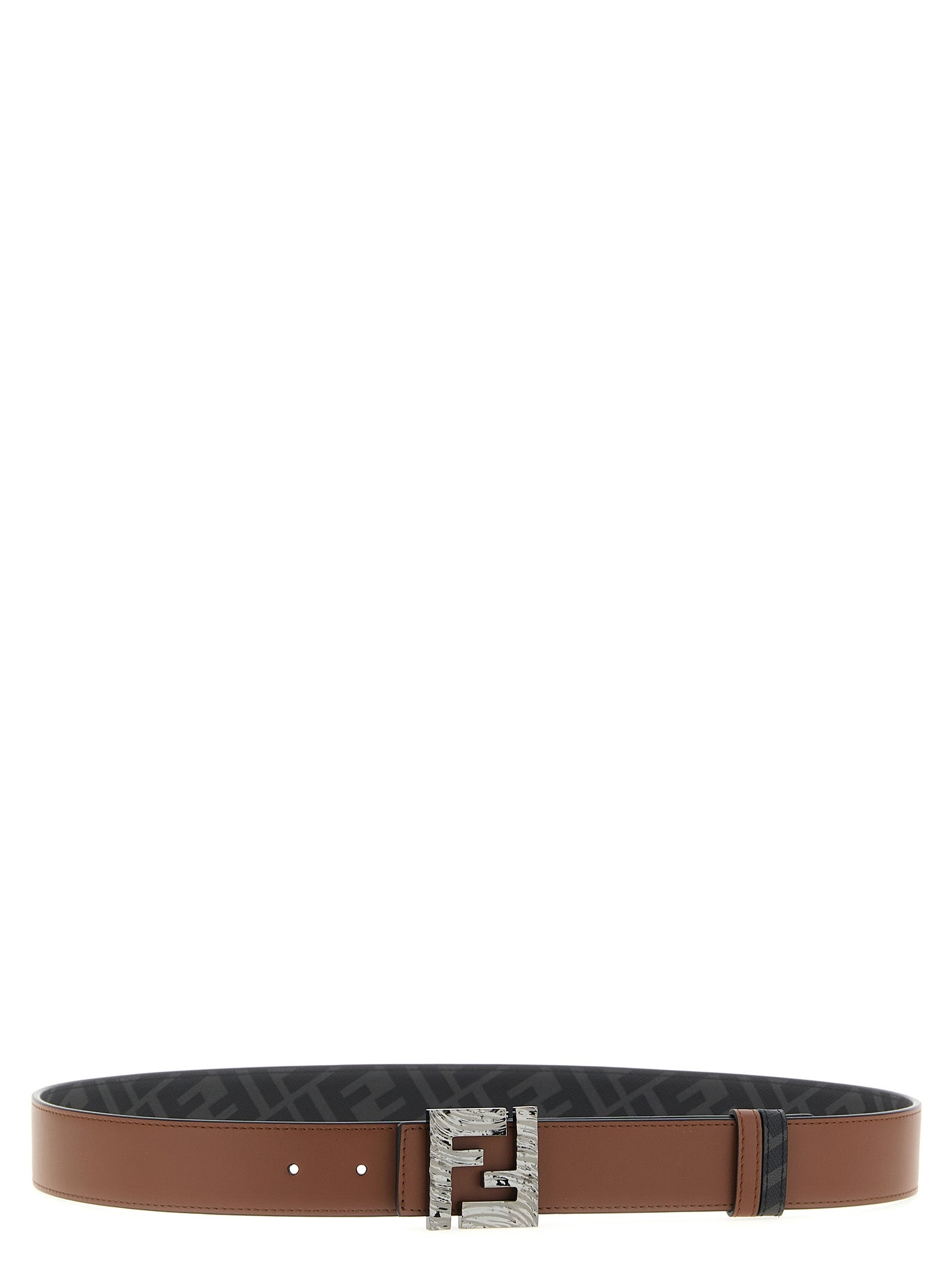 Multicolor Calfskin Reversible Belt