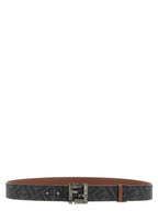 Multicolor Calfskin Reversible Belt