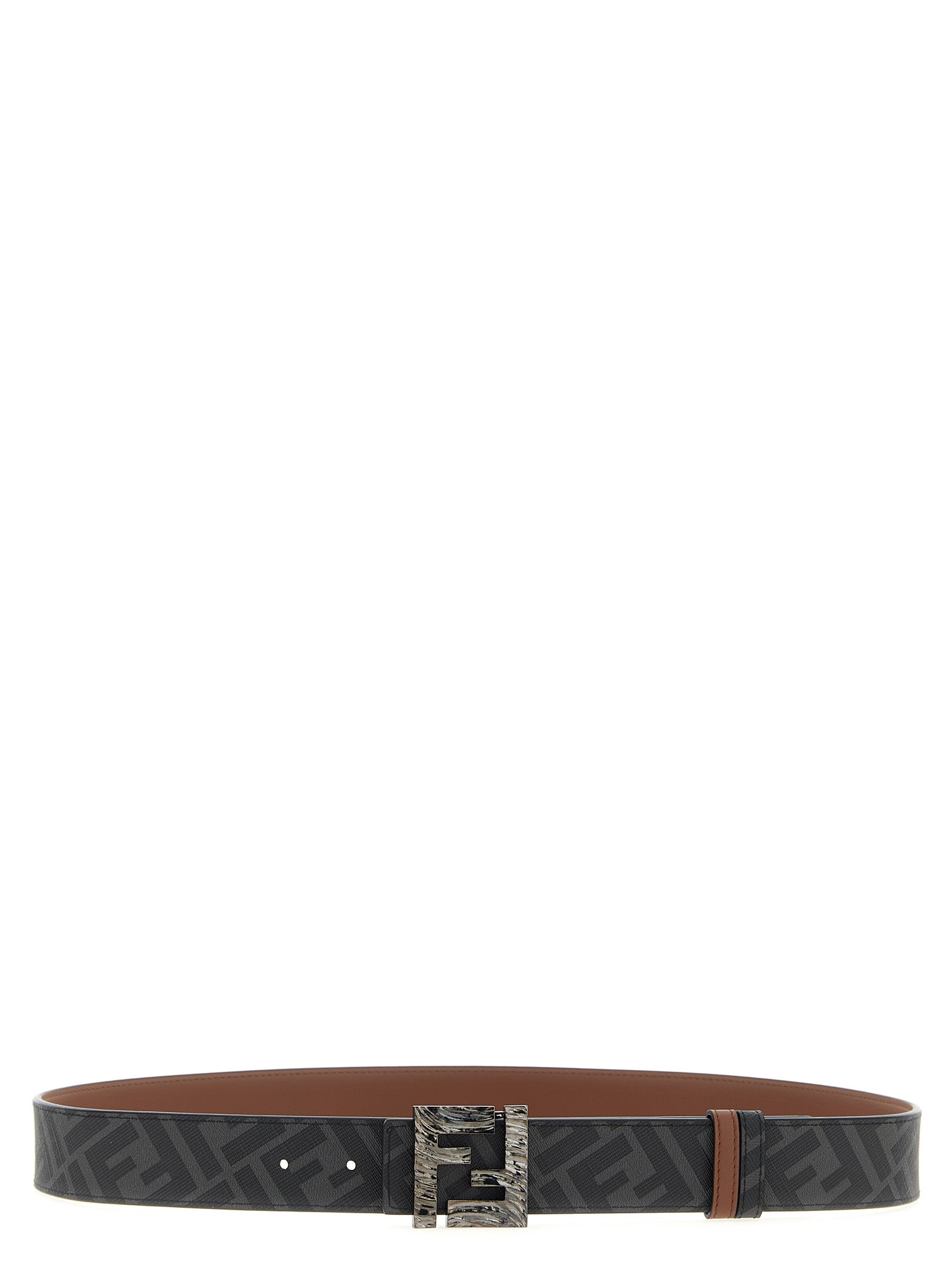Multicolor Calfskin Reversible Belt