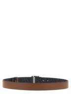 Multicolor Calfskin Reversible Belt