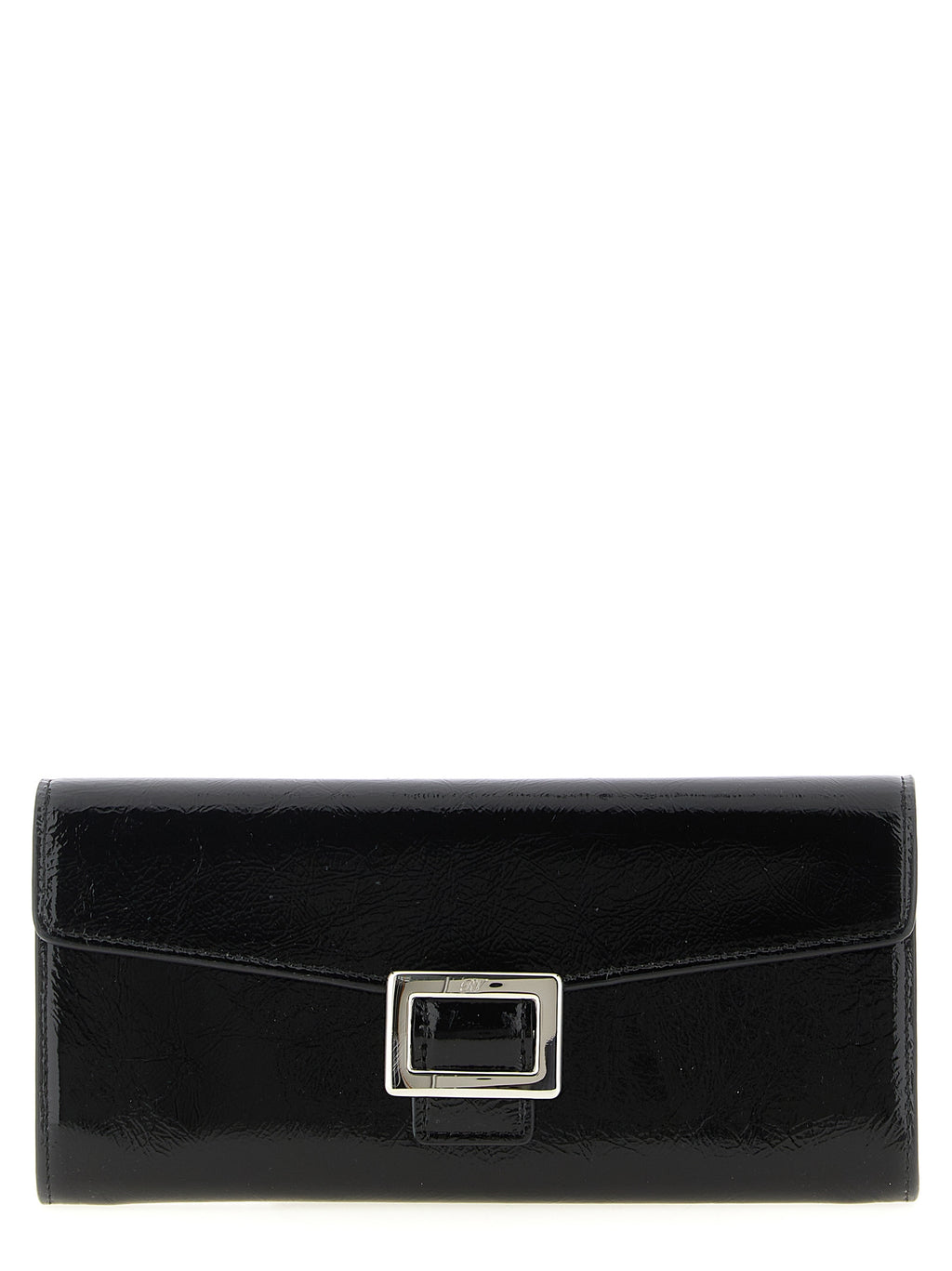 Black Calfskin Belle Vivier Wallet on Chain