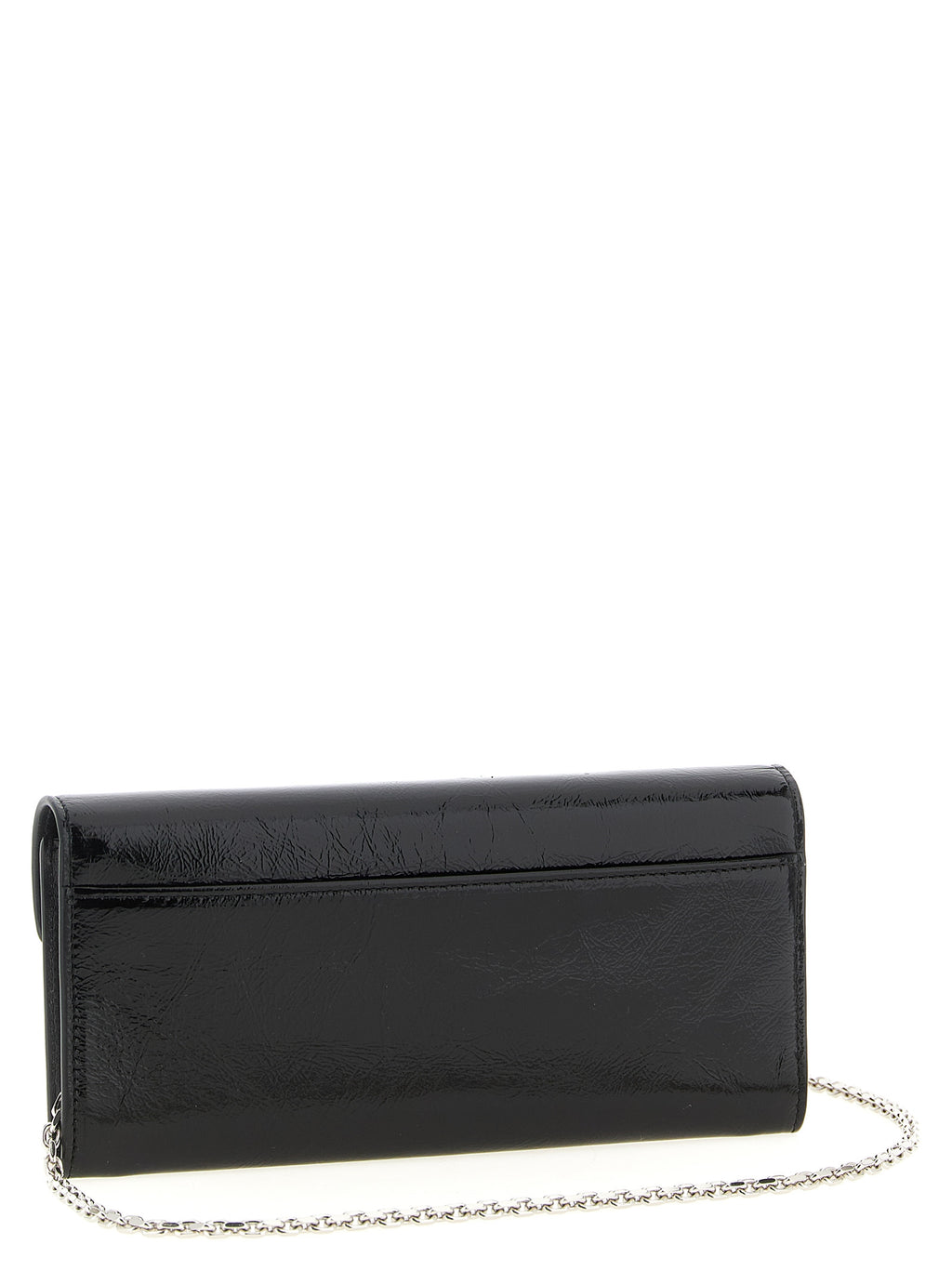 Black Calfskin Belle Vivier Wallet on Chain