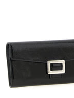 Black Calfskin Belle Vivier Wallet on Chain