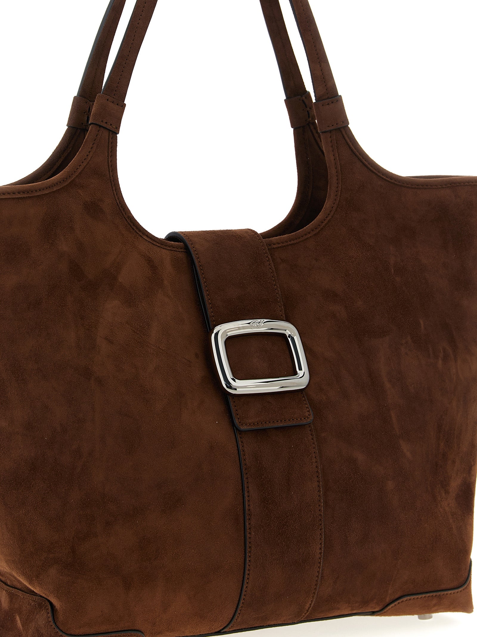 Goat Leather Midi Shopping Bag