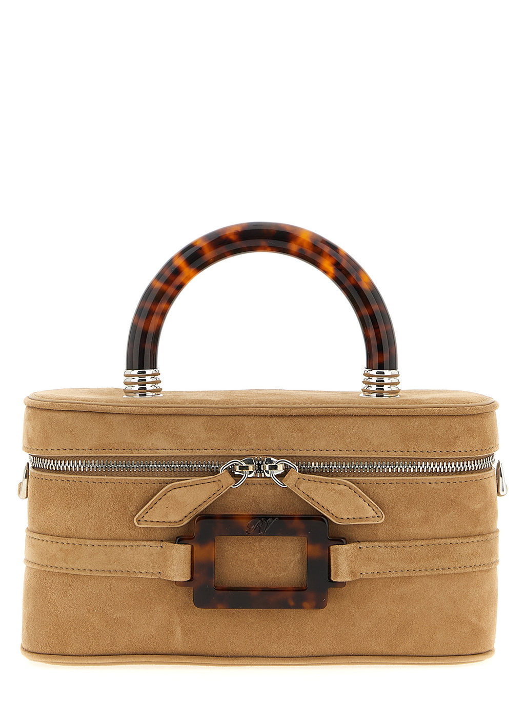 Mini Goat Leather Belle Vivier Vanity Handbag