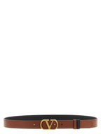 Multicolor Calfskin VLogo Signature Belt