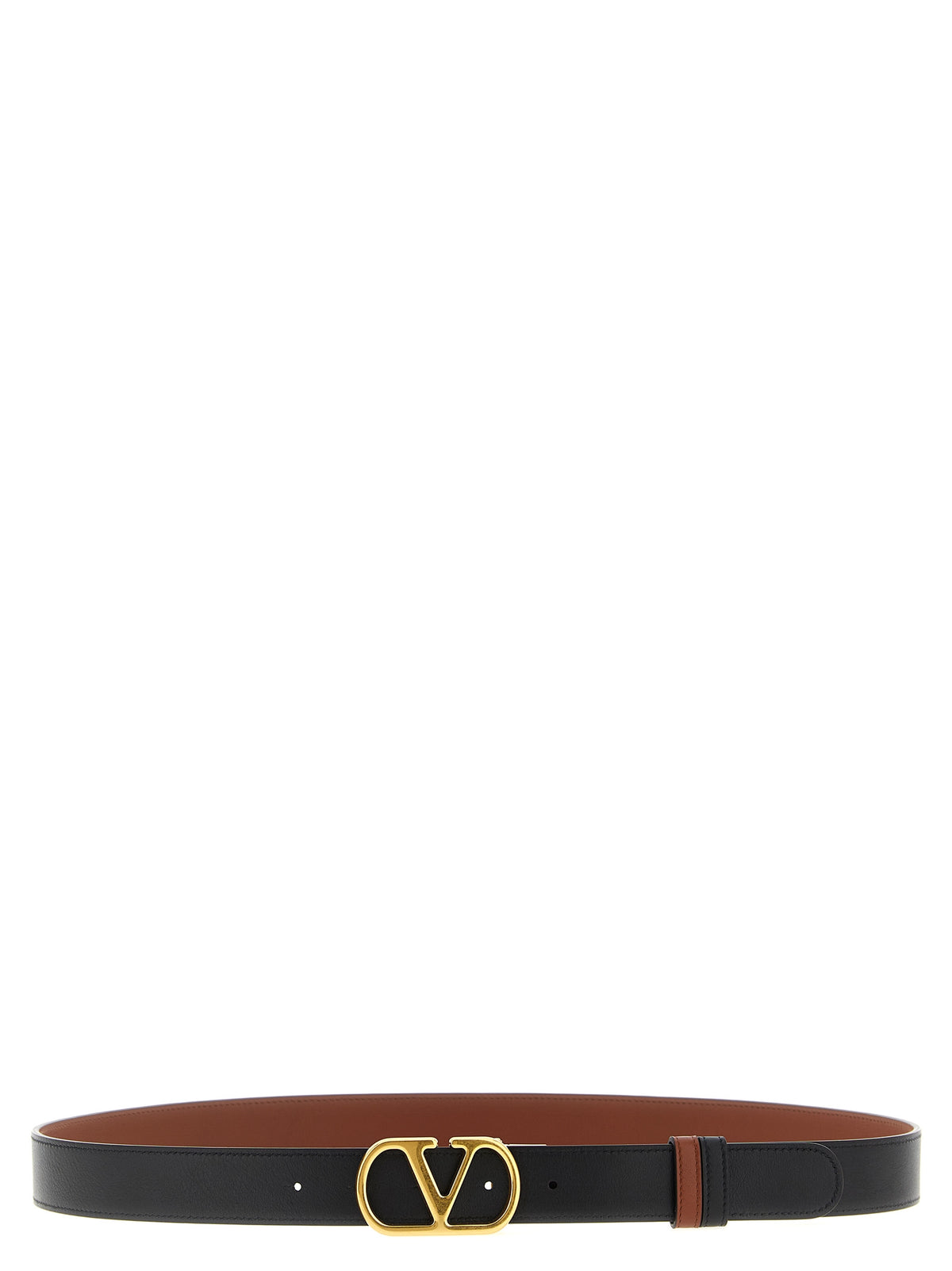 Multicolor Calfskin VLogo Signature Belt