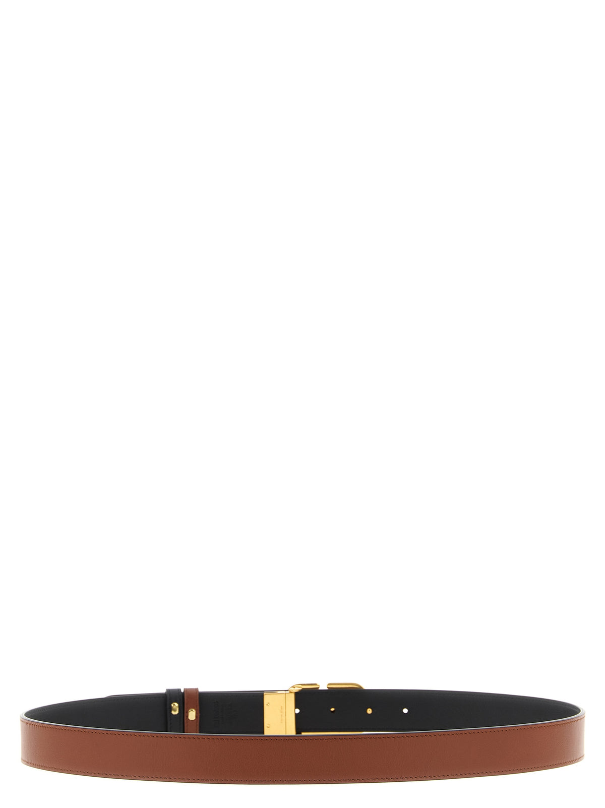 Multicolor Calfskin VLogo Signature Belt