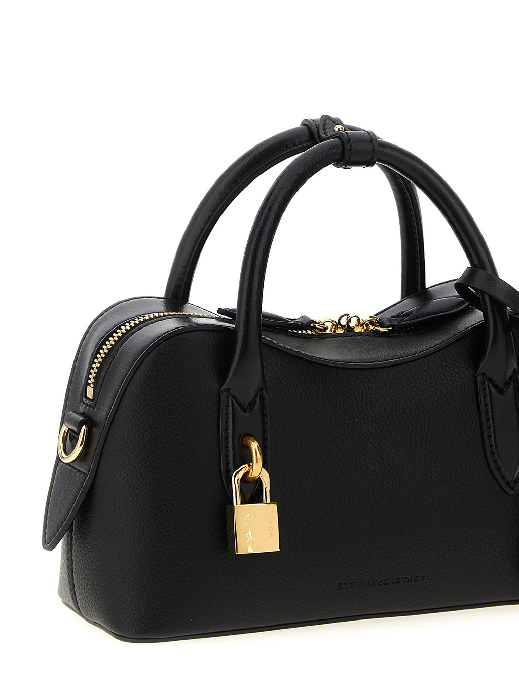 Polyamide Hammered Leather-Effect Ryder Crossbody