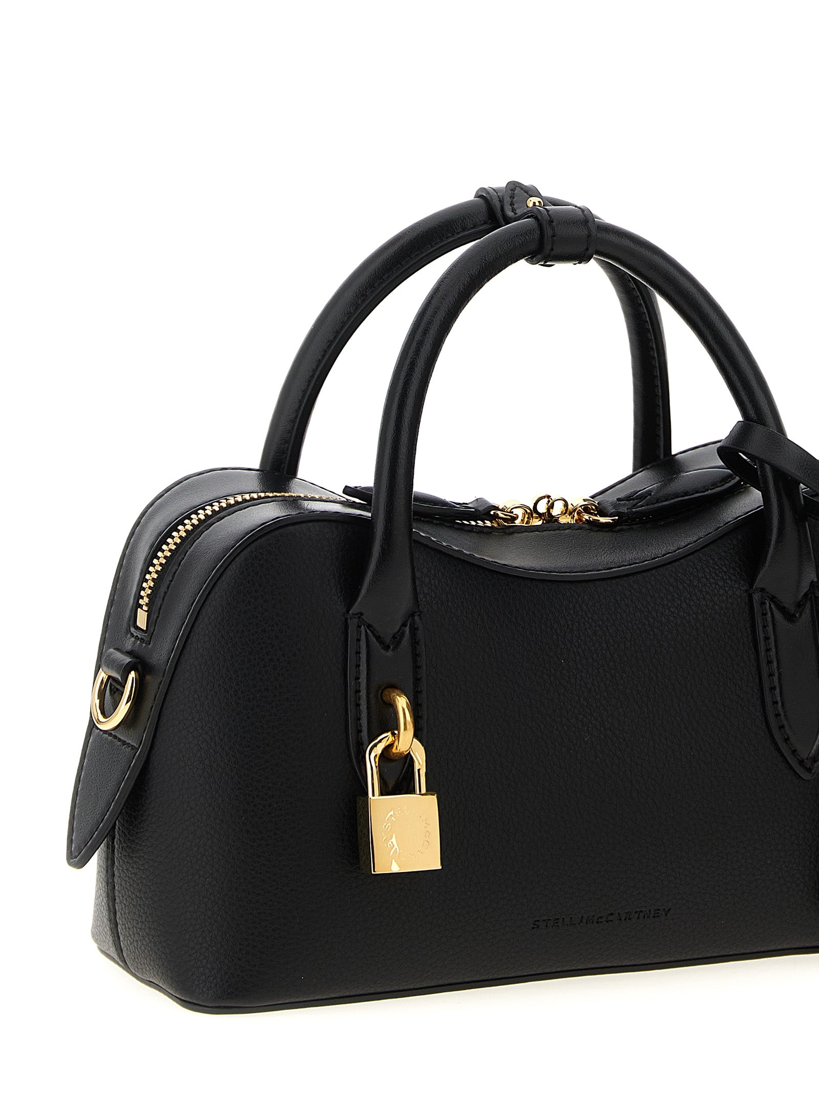 Polyamide Hammered Leather-Effect Ryder Crossbody