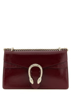 Red Patent Calfskin Dionysus Shoulder Bag