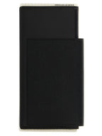 Black Calf Leather Passport Lungo Wallet