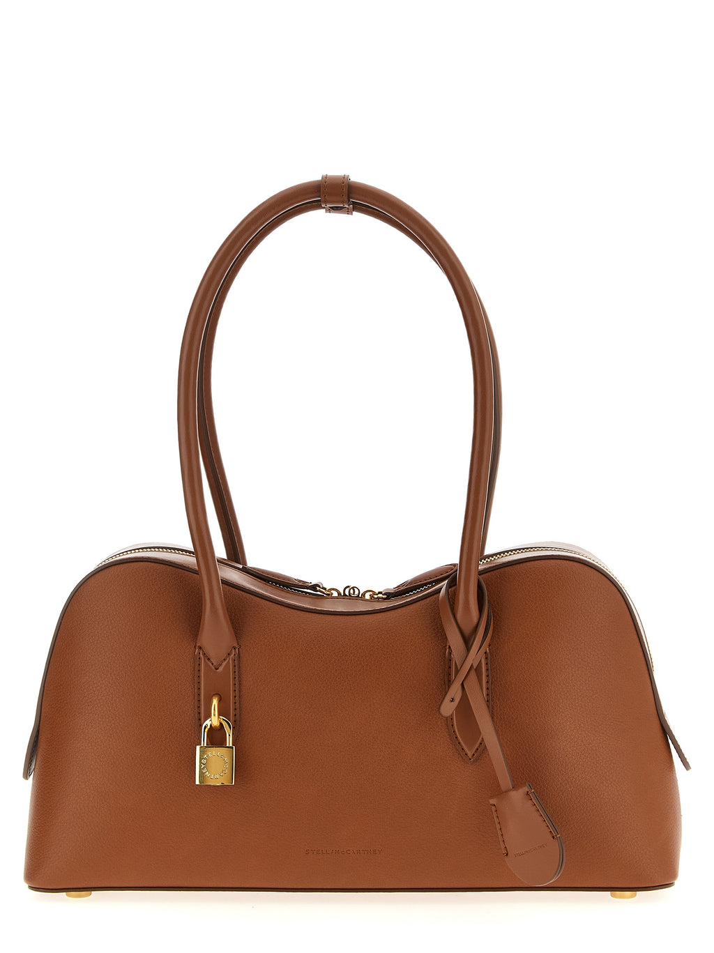 Brown Polyamide Shoulder Bag