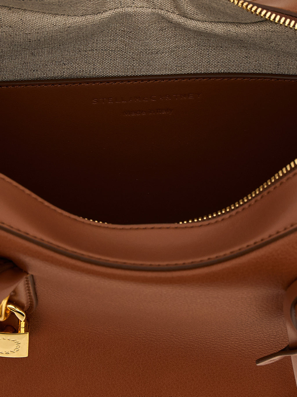 Brown Polyamide Shoulder Bag