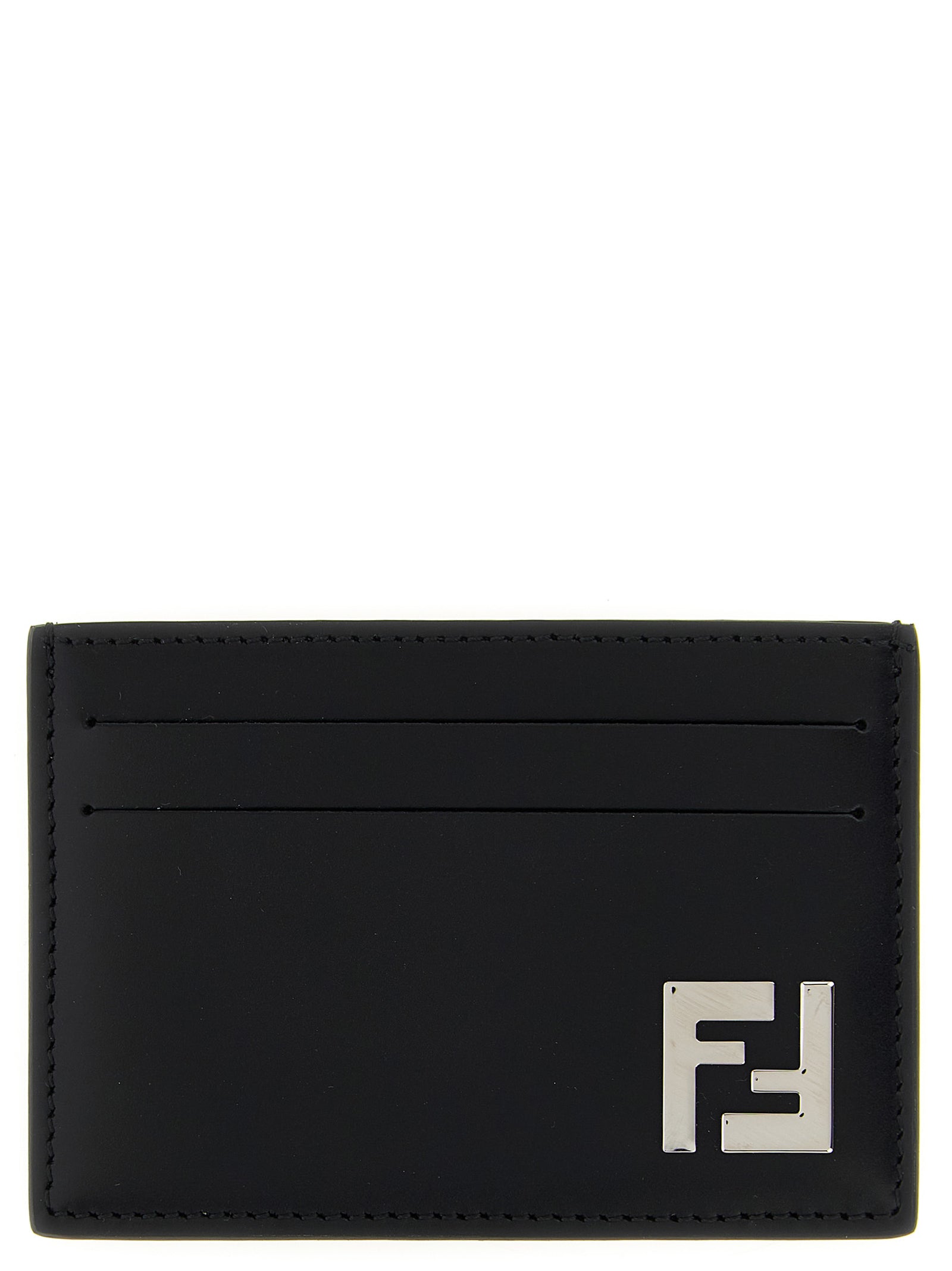 Calfskin Slim Squared FF Cardholder