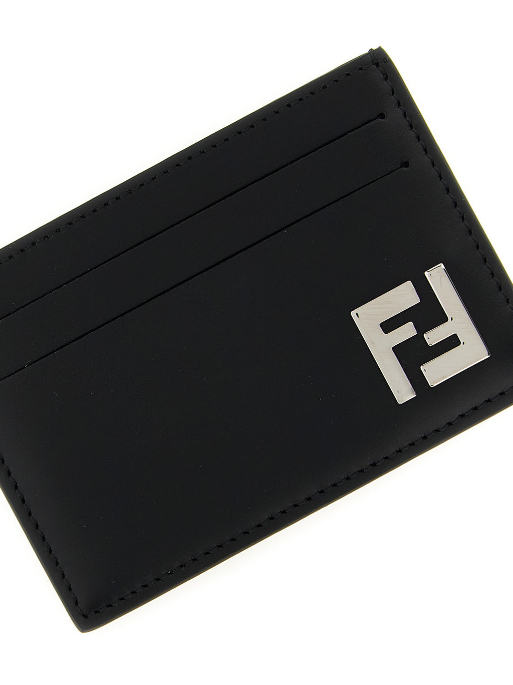 Calfskin Slim Squared FF Cardholder