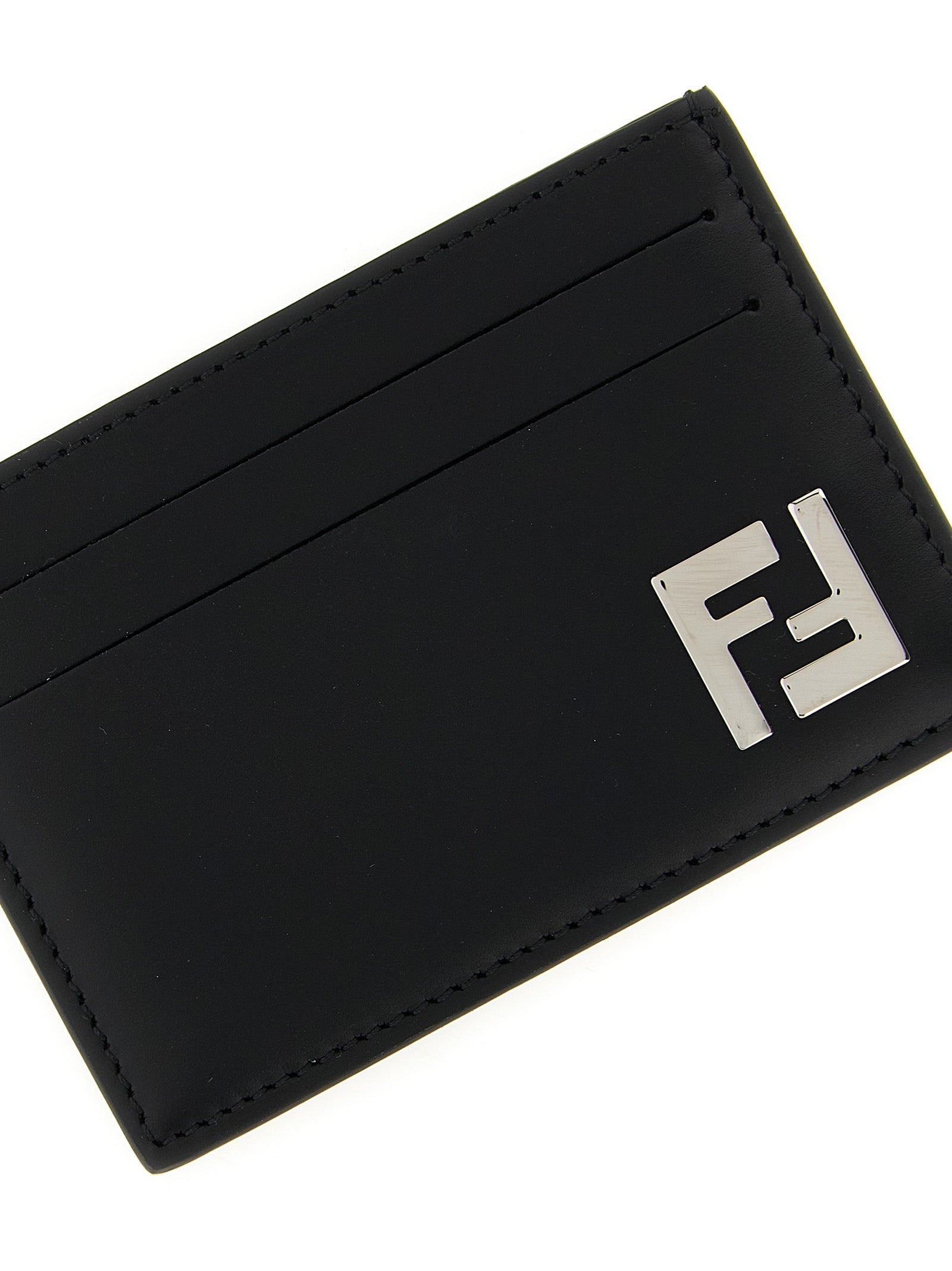 Calfskin Slim Squared FF Cardholder