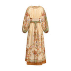 Silk-Cotton Indra Maxi Dress