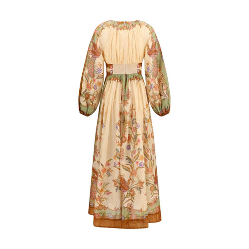 Silk-Cotton Indra Maxi Dress