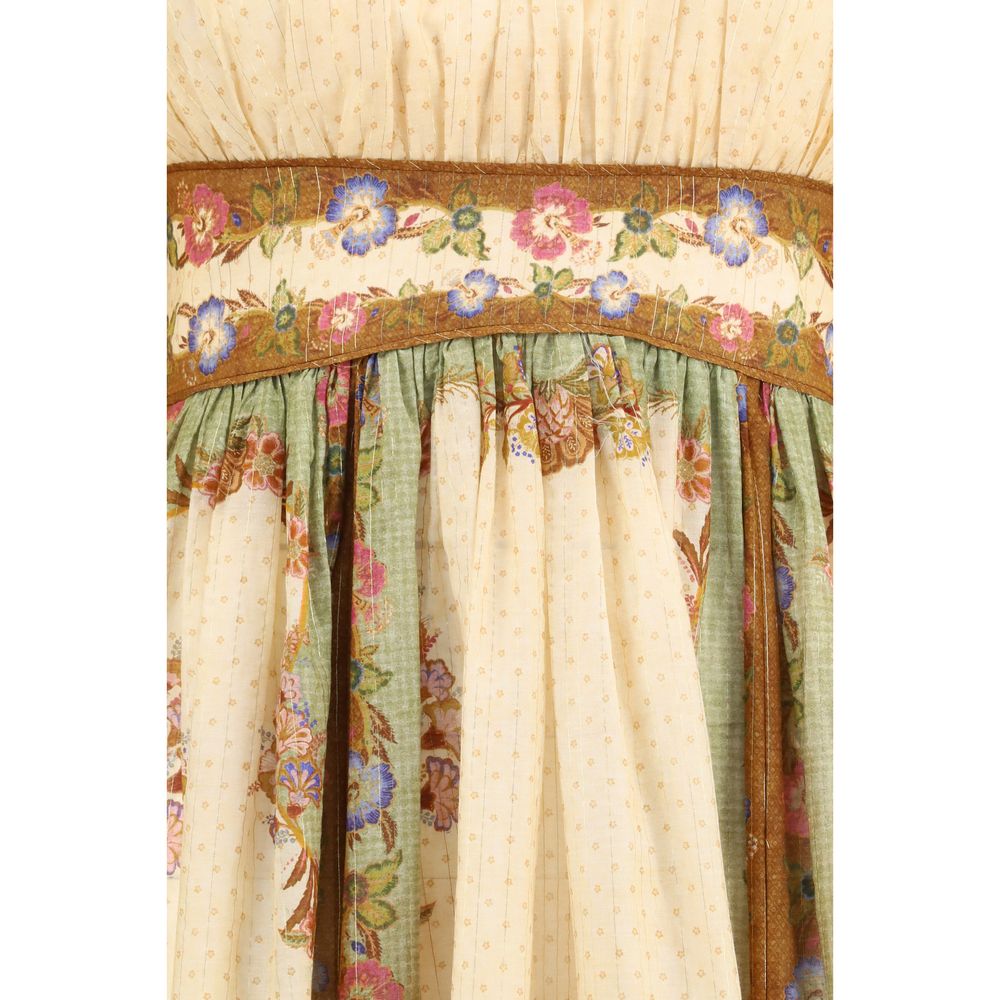 Silk-Cotton Indra Maxi Dress