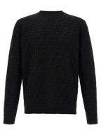 FF Jacquard Cotton Cardigan