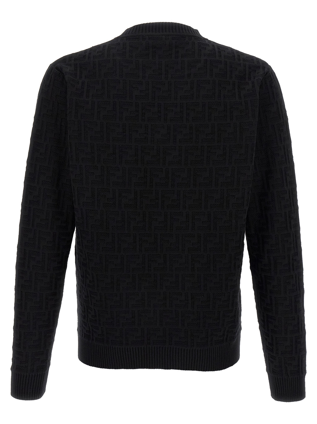 FF Jacquard Cotton Cardigan