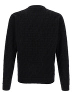 FF Jacquard Cotton Cardigan