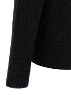 FF Jacquard Cotton Cardigan