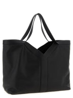 Large Calfskin Leather Shopping Bag