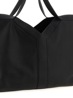 Large Calfskin Leather Shopping Bag