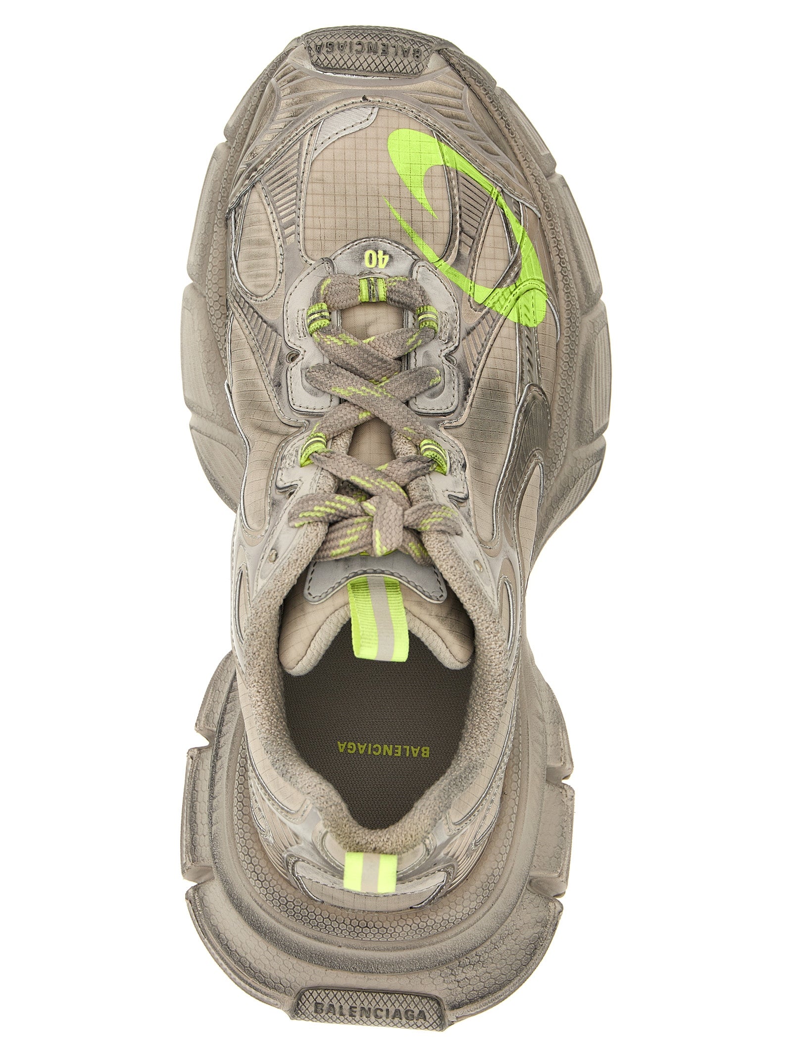 Gray Mesh '3XL' Sneakers