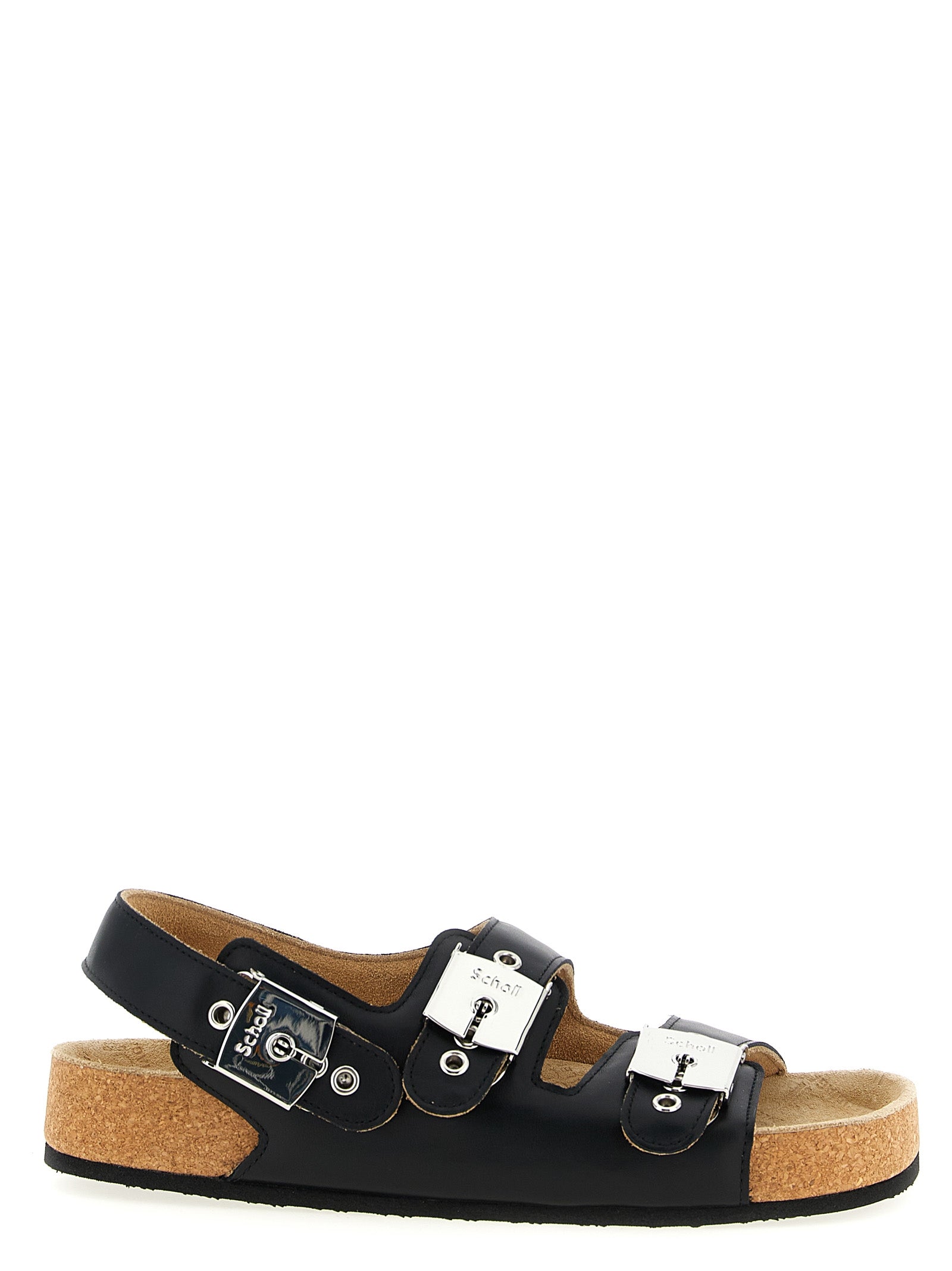 Calfskin Flat Sandals