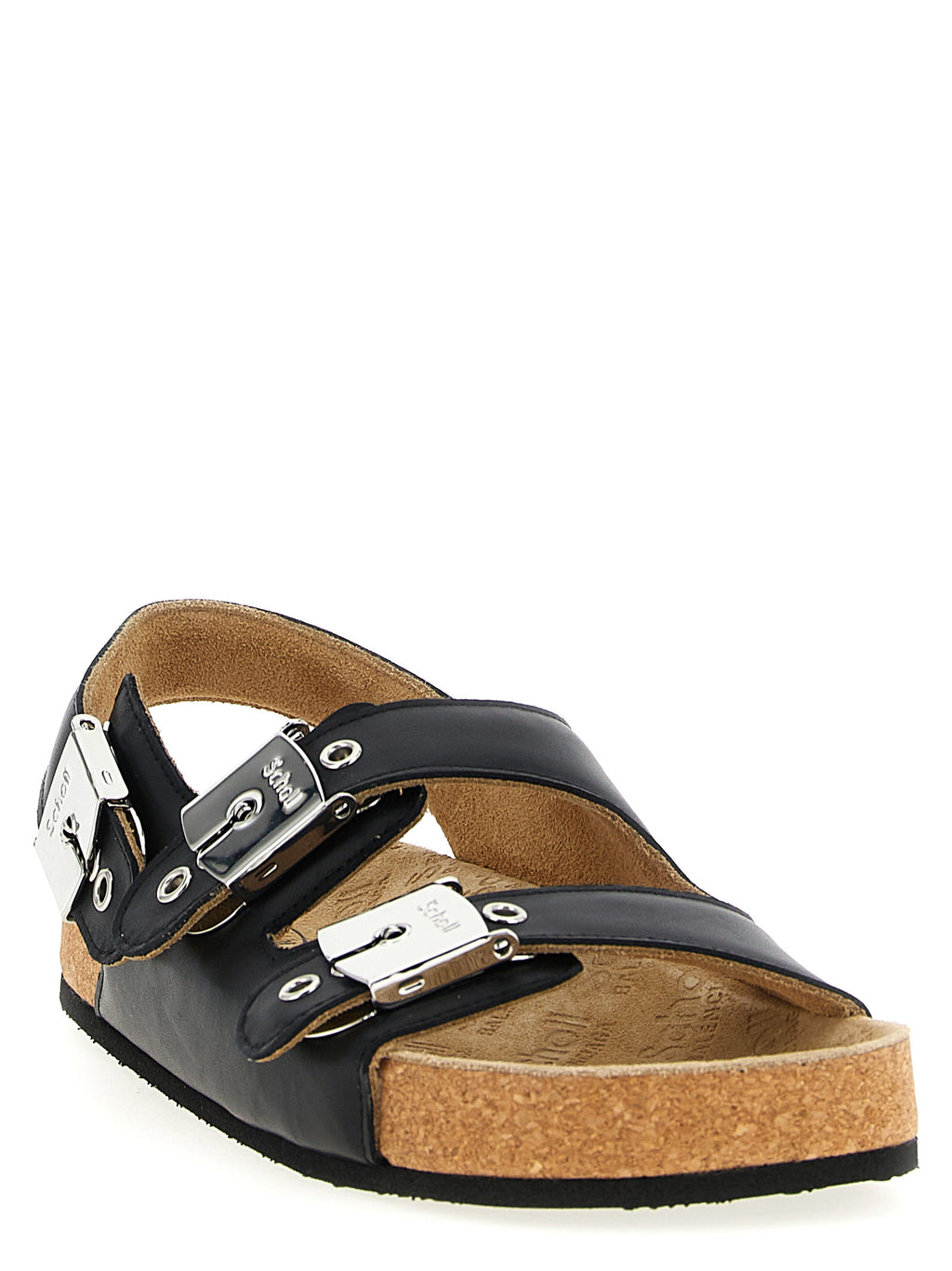 Calfskin Flat Sandals
