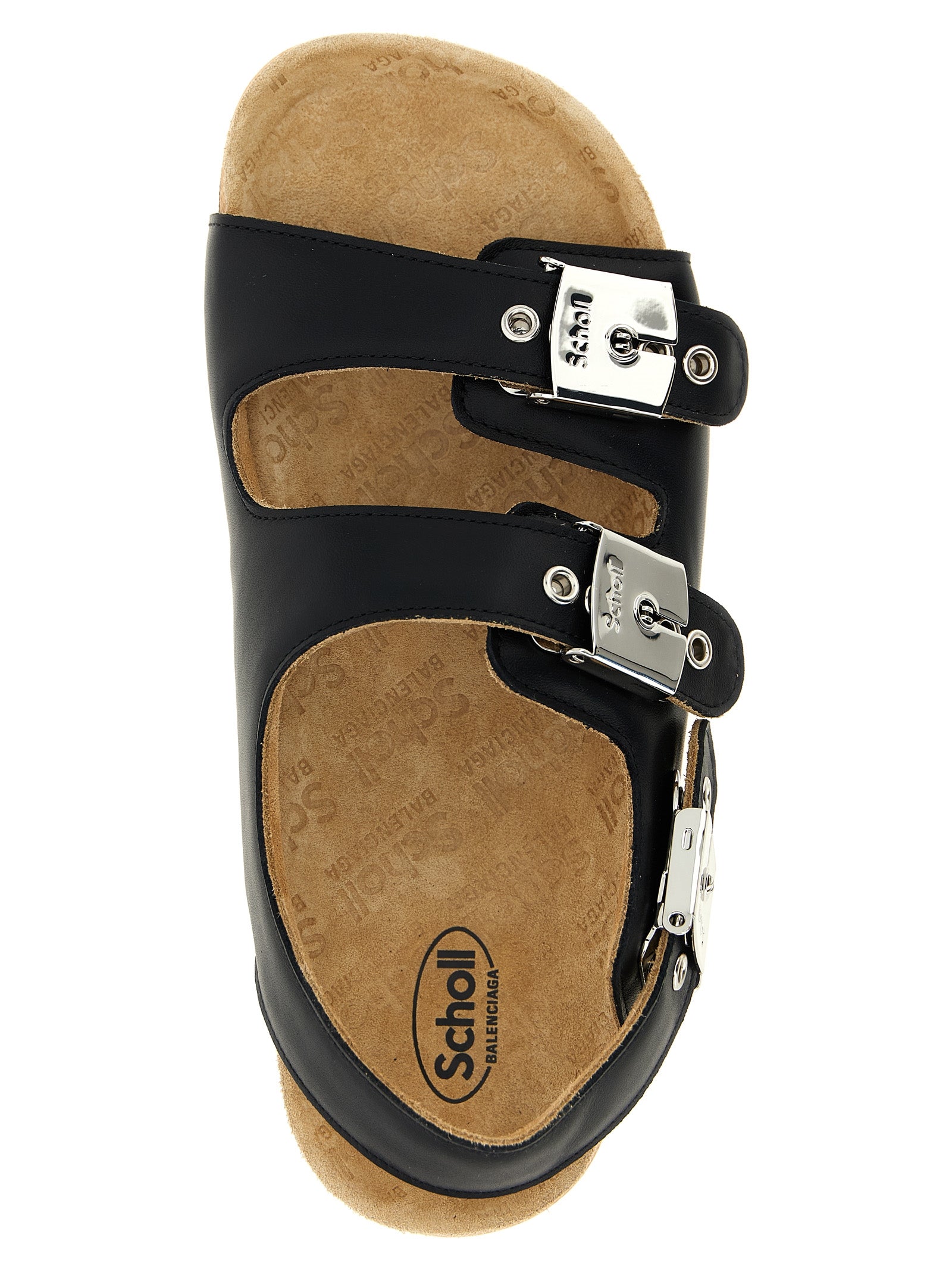 Calfskin Flat Sandals