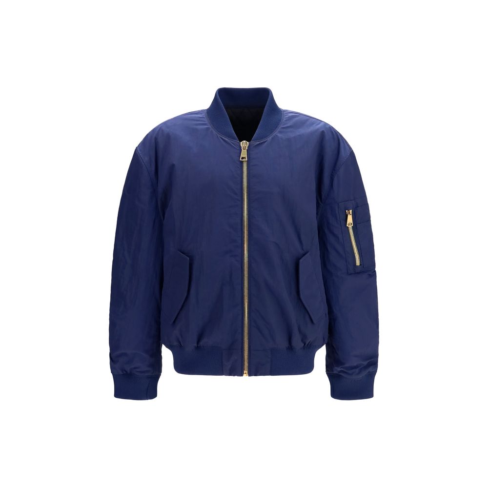 Oversized Recycled Polyamide Bomber Jacket