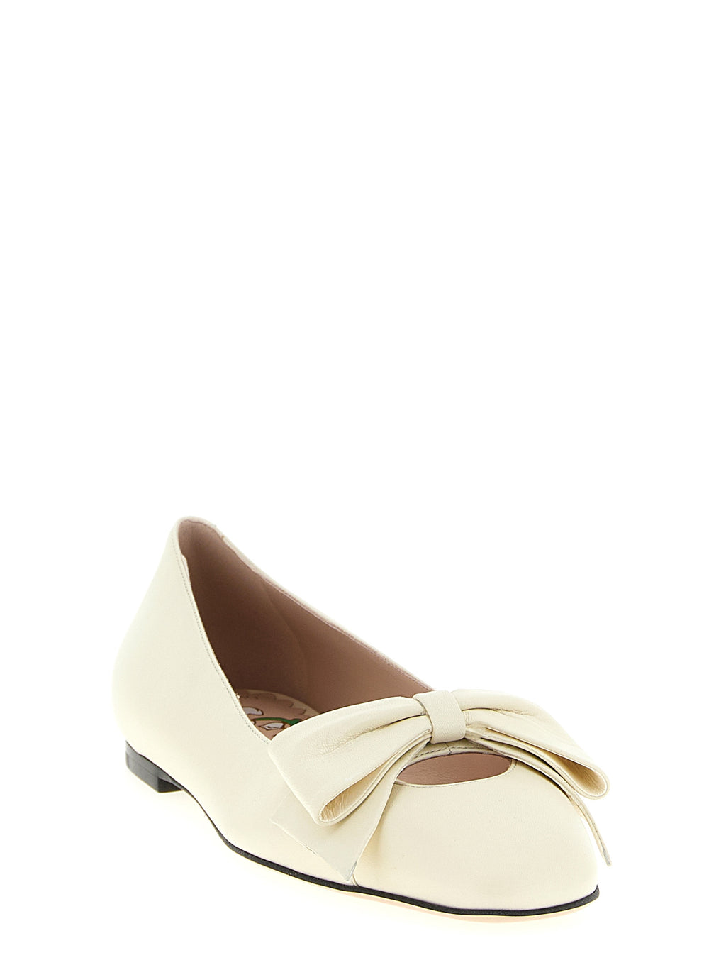 Kidskin Bowow Ballet Flats
