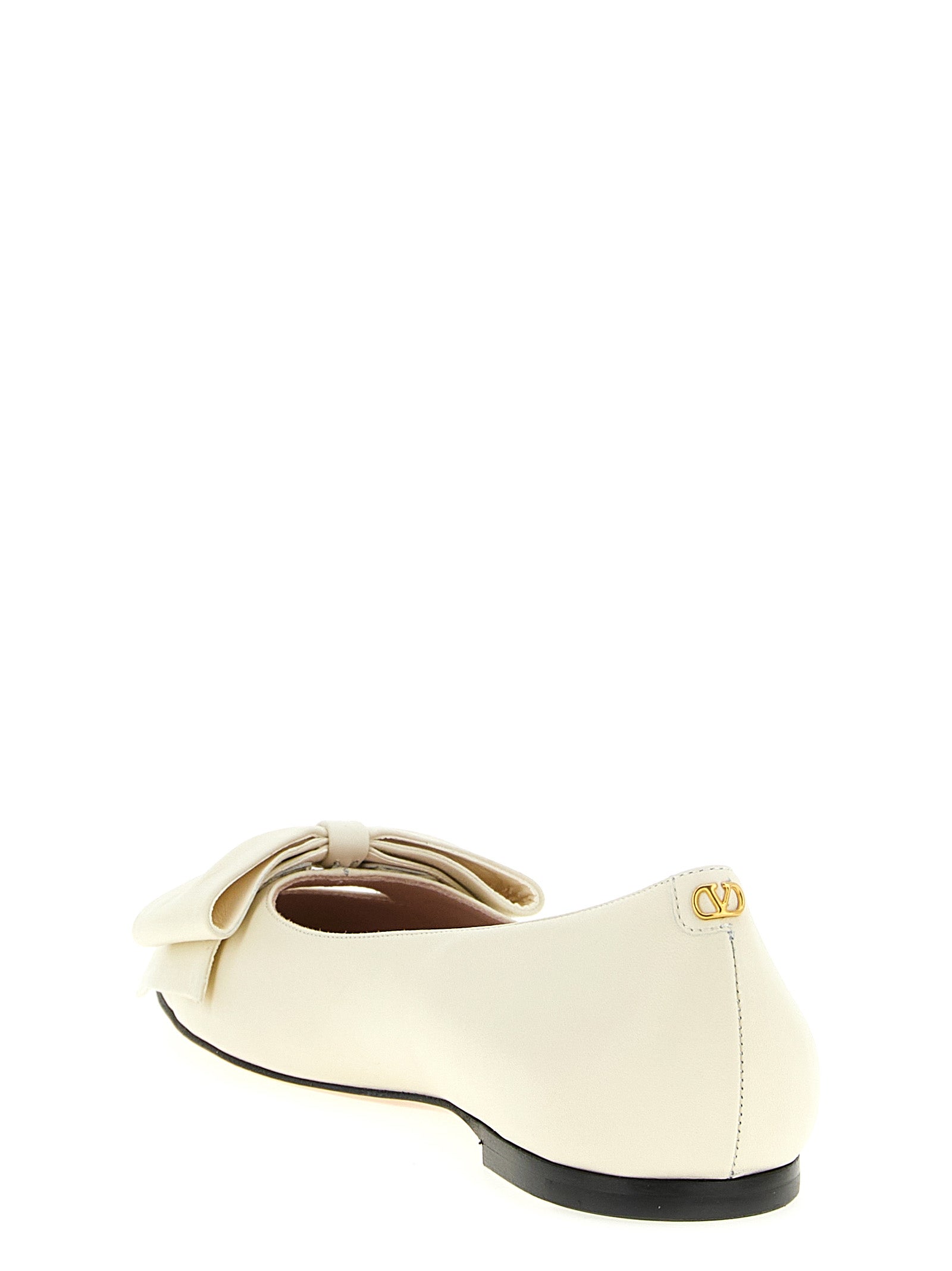 Kidskin Bowow Ballet Flats
