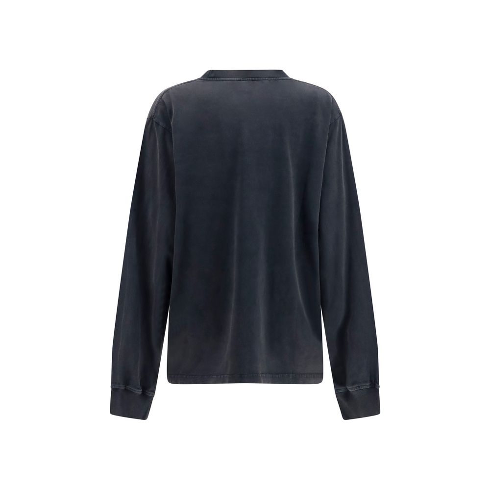Oversized Cotton Long Sleeve T-Shirt