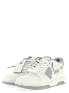 Gray Leather Out Of Office Sneakers