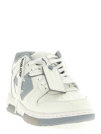 Gray Leather Out Of Office Sneakers