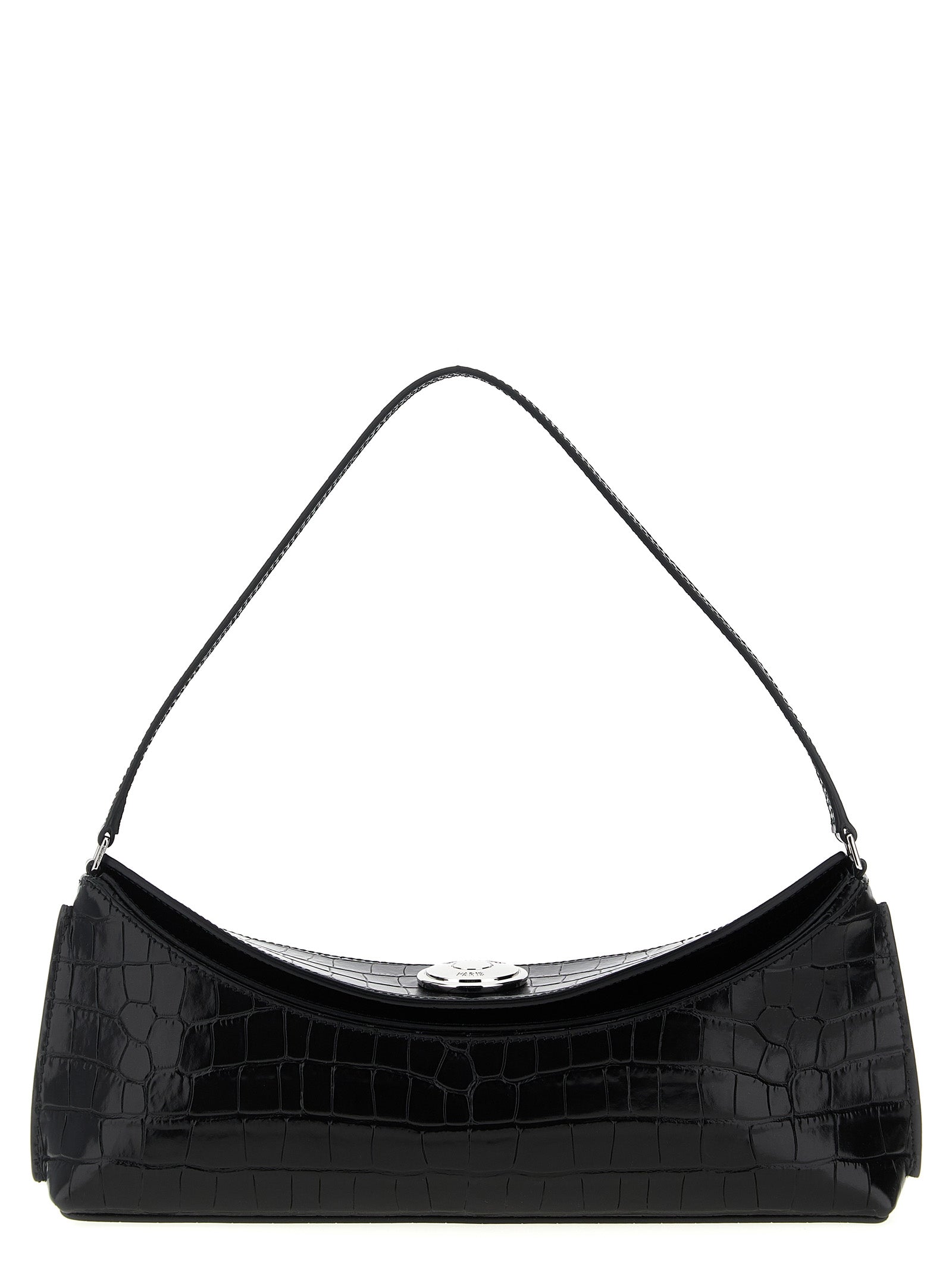 Calfskin La Pochette Ovalo Shoulder Bag