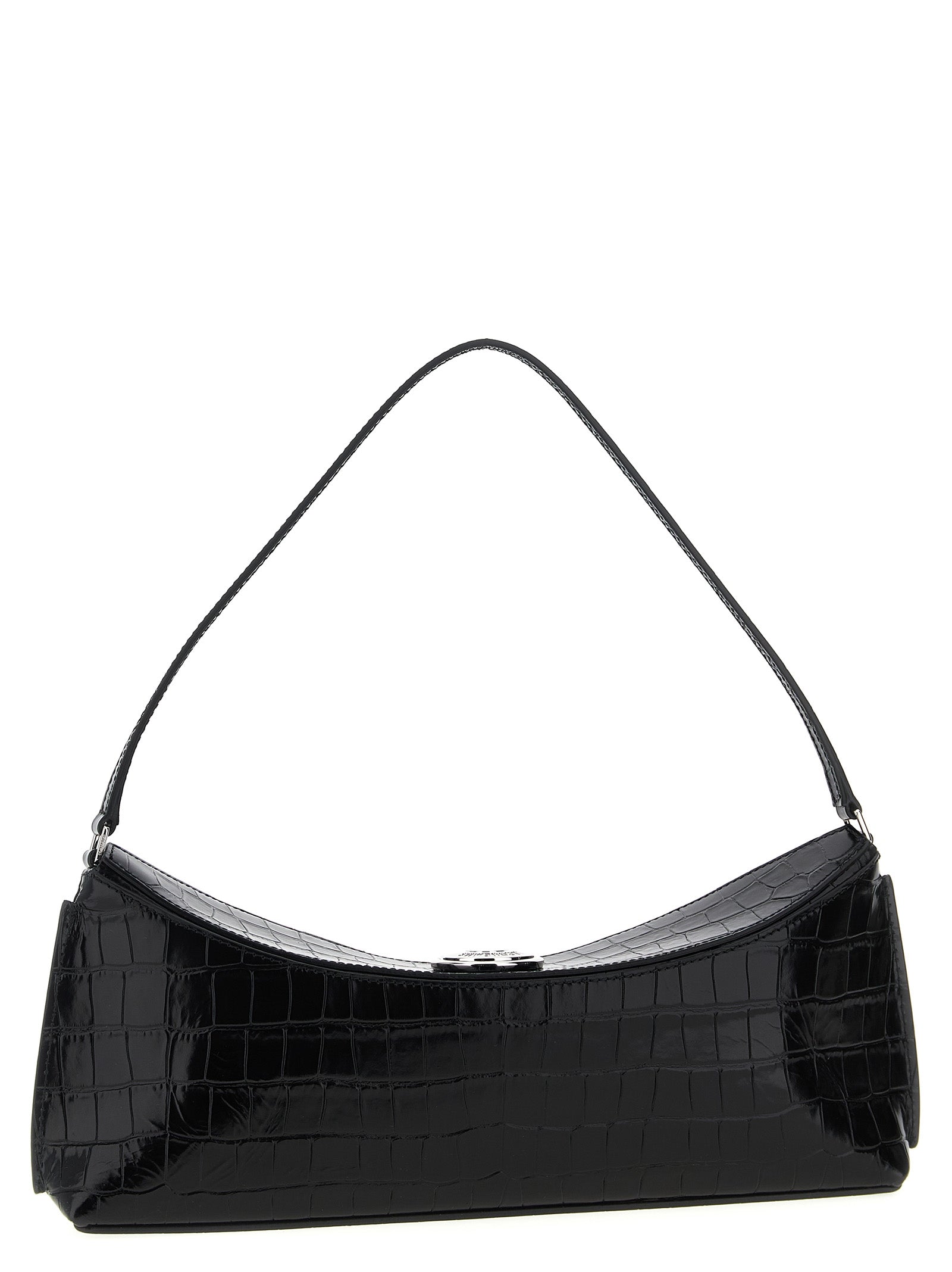 Calfskin La Pochette Ovalo Shoulder Bag