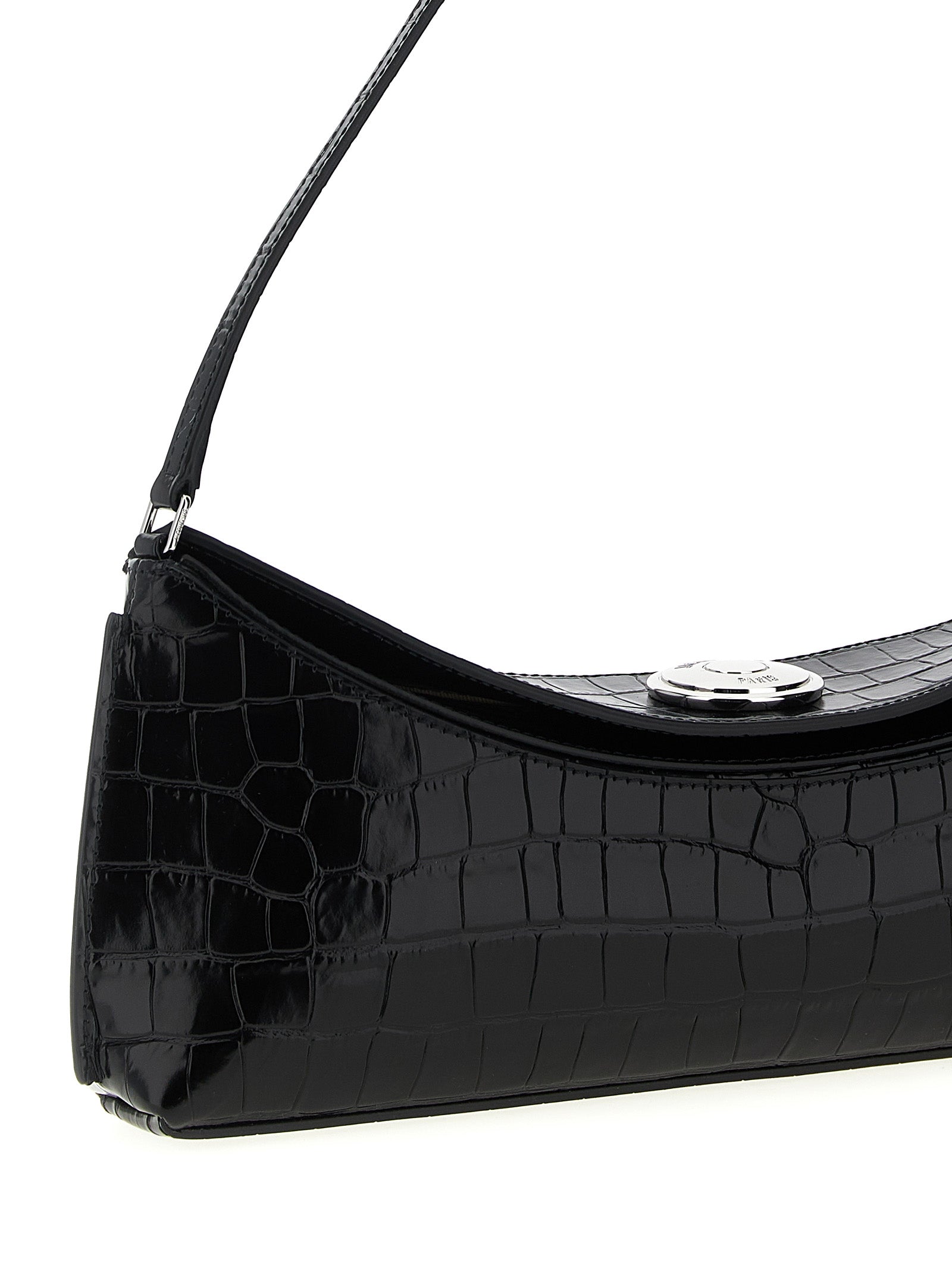 Calfskin La Pochette Ovalo Shoulder Bag