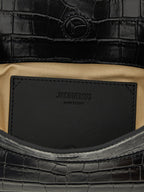 Calfskin La Pochette Ovalo Shoulder Bag