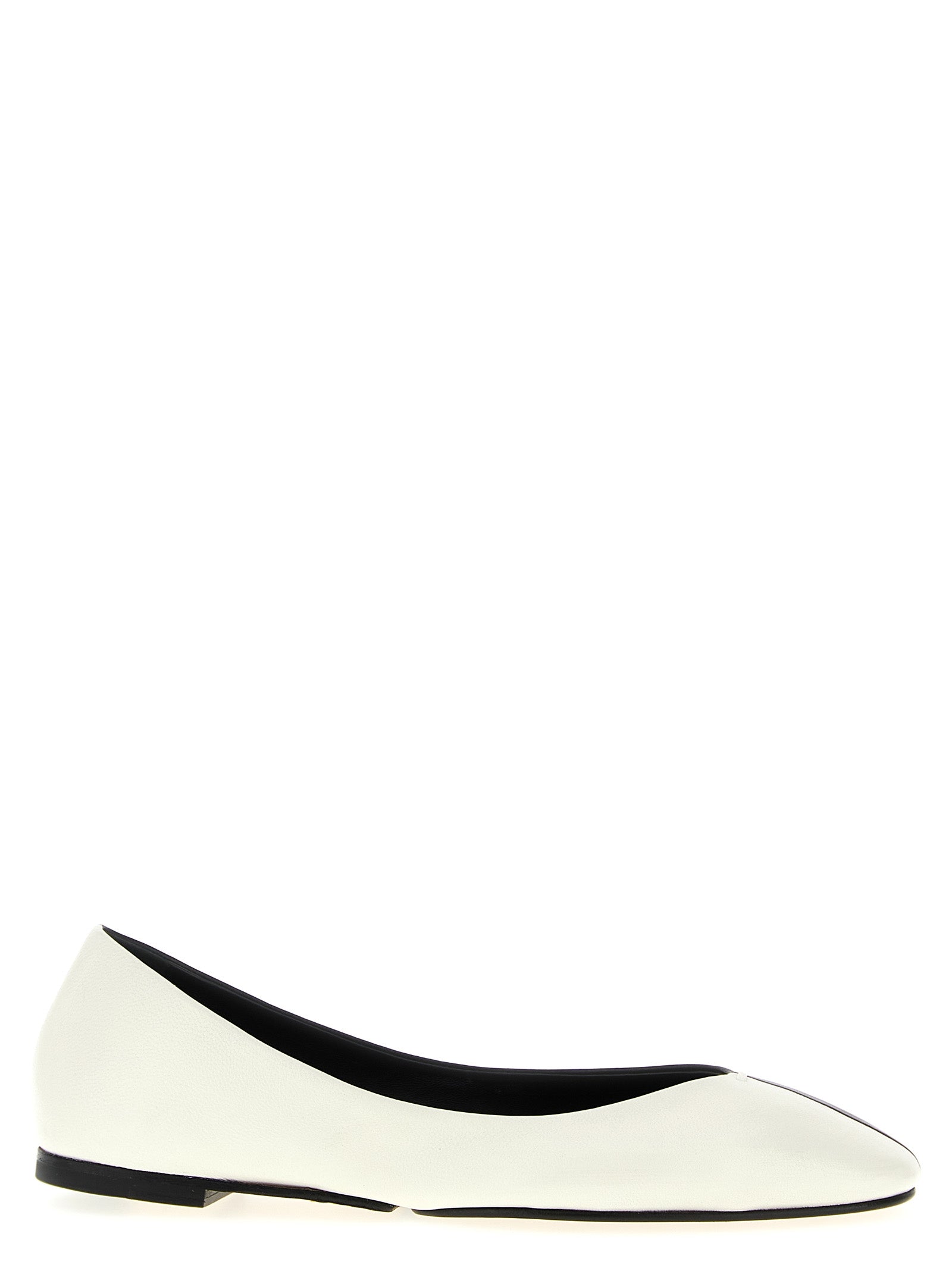 Les Ballerines Ovalo Bicolor Lamb Leather Ballet Flats