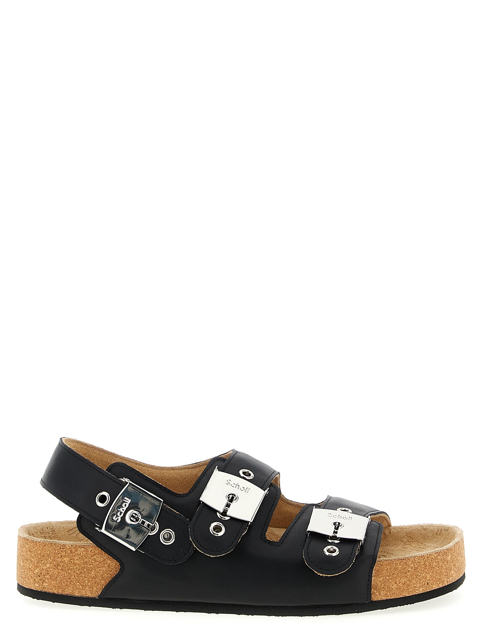 Calfskin Flat Sandals