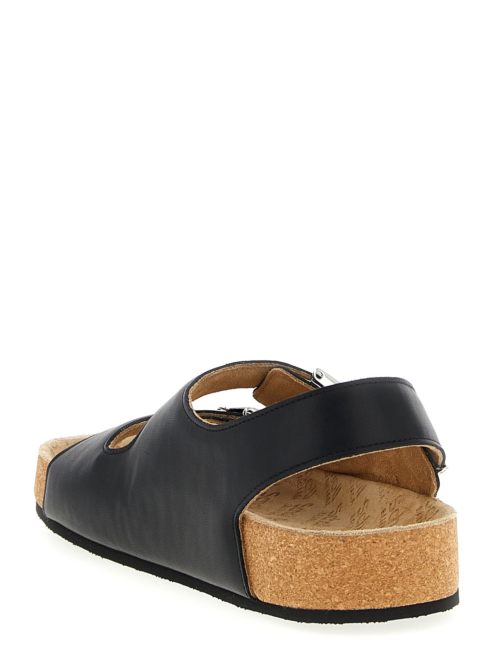 Calfskin Flat Sandals