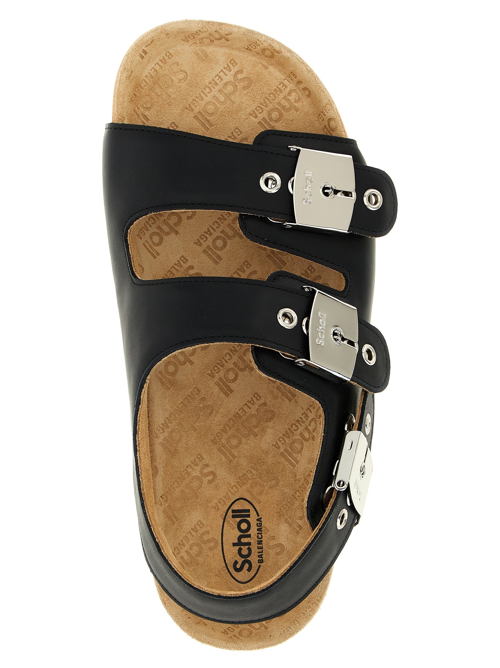 Calfskin Flat Sandals