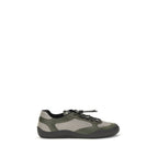 Bicolor Polyester Athletic Sneakers