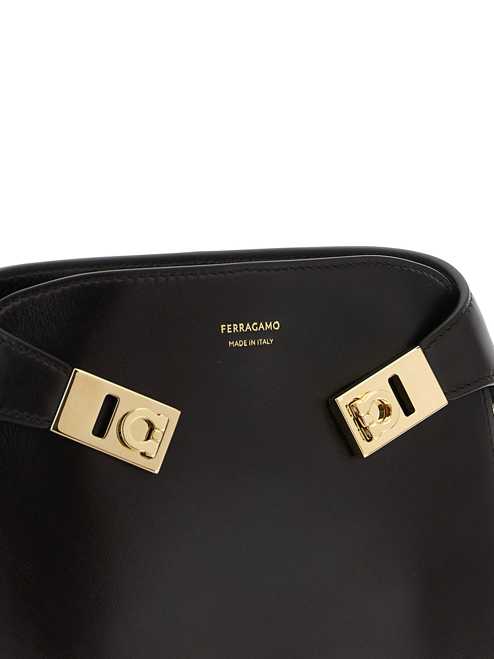 Hug BB S’ Brown Calfskin Crossbody Bag